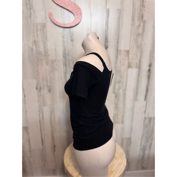 Eye candy black blouse size small - Picture 2 of 5